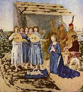 Piero della Francesca Geburt Christi Spain oil painting artist